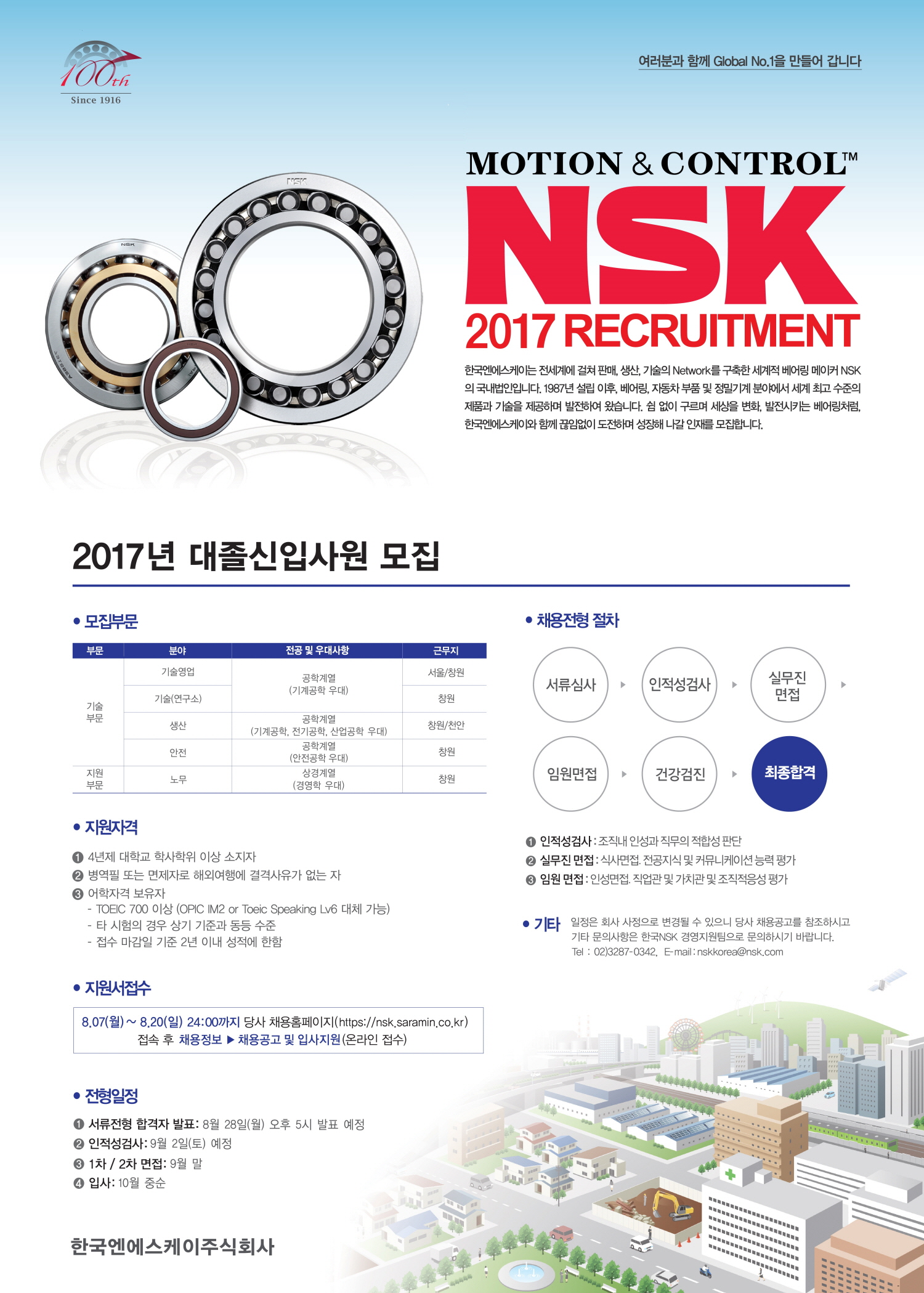  한국NSK_2017년 대졸신입사원 모집 포스터.jpg